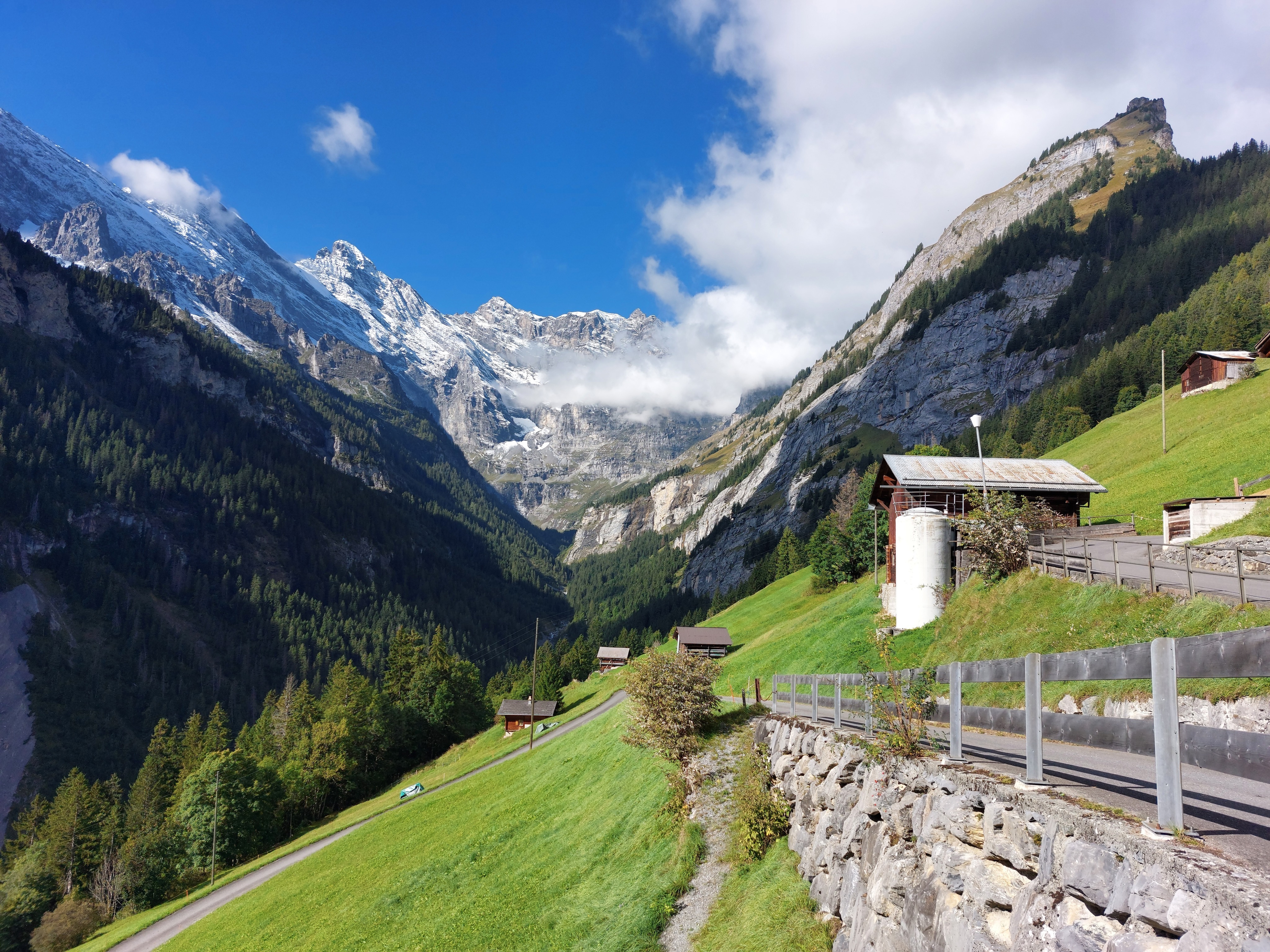 Sefinental valley from Gimmelwald
