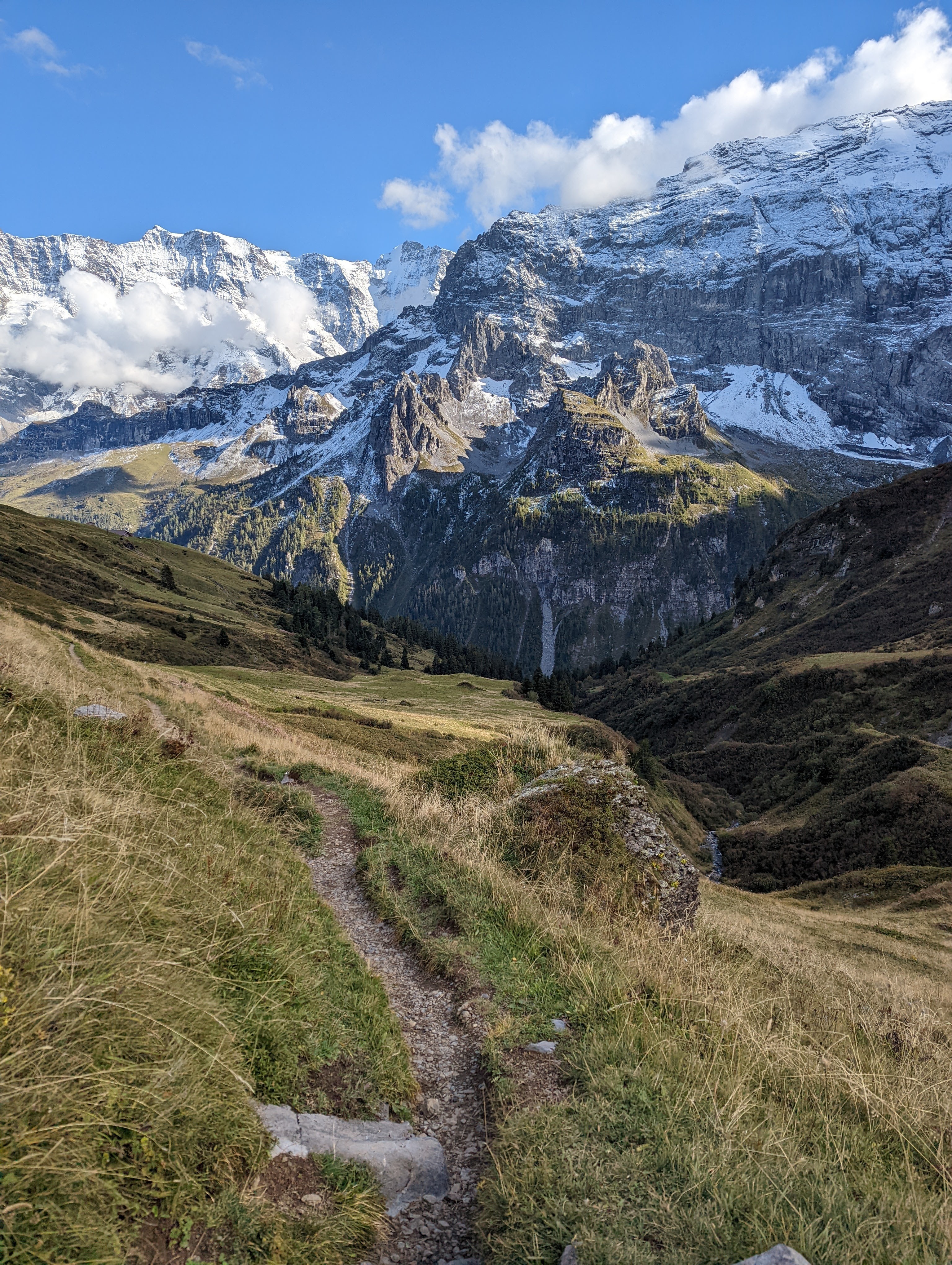 Trail past Rotstockhütte