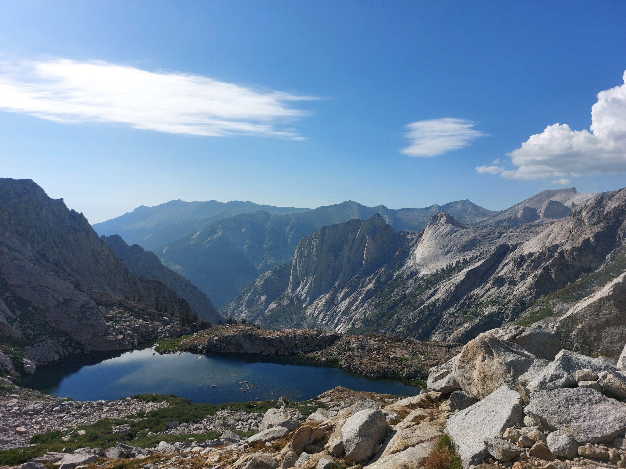 Small pond below Precipice Lake