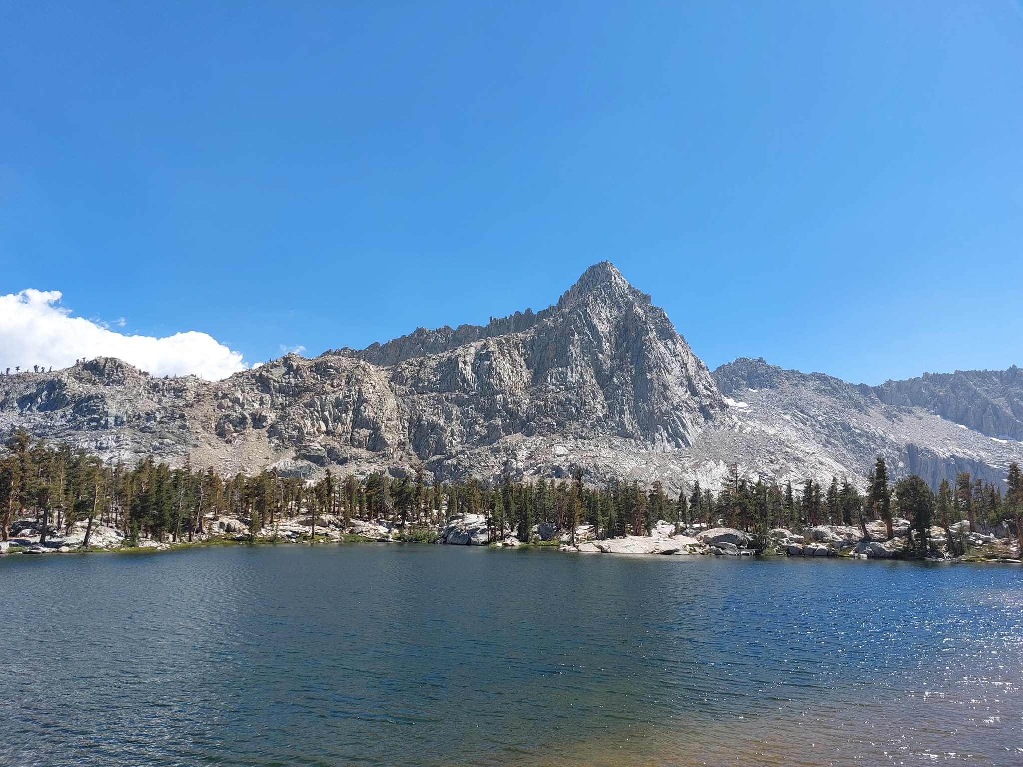 Mountain behind Big Five Lakes