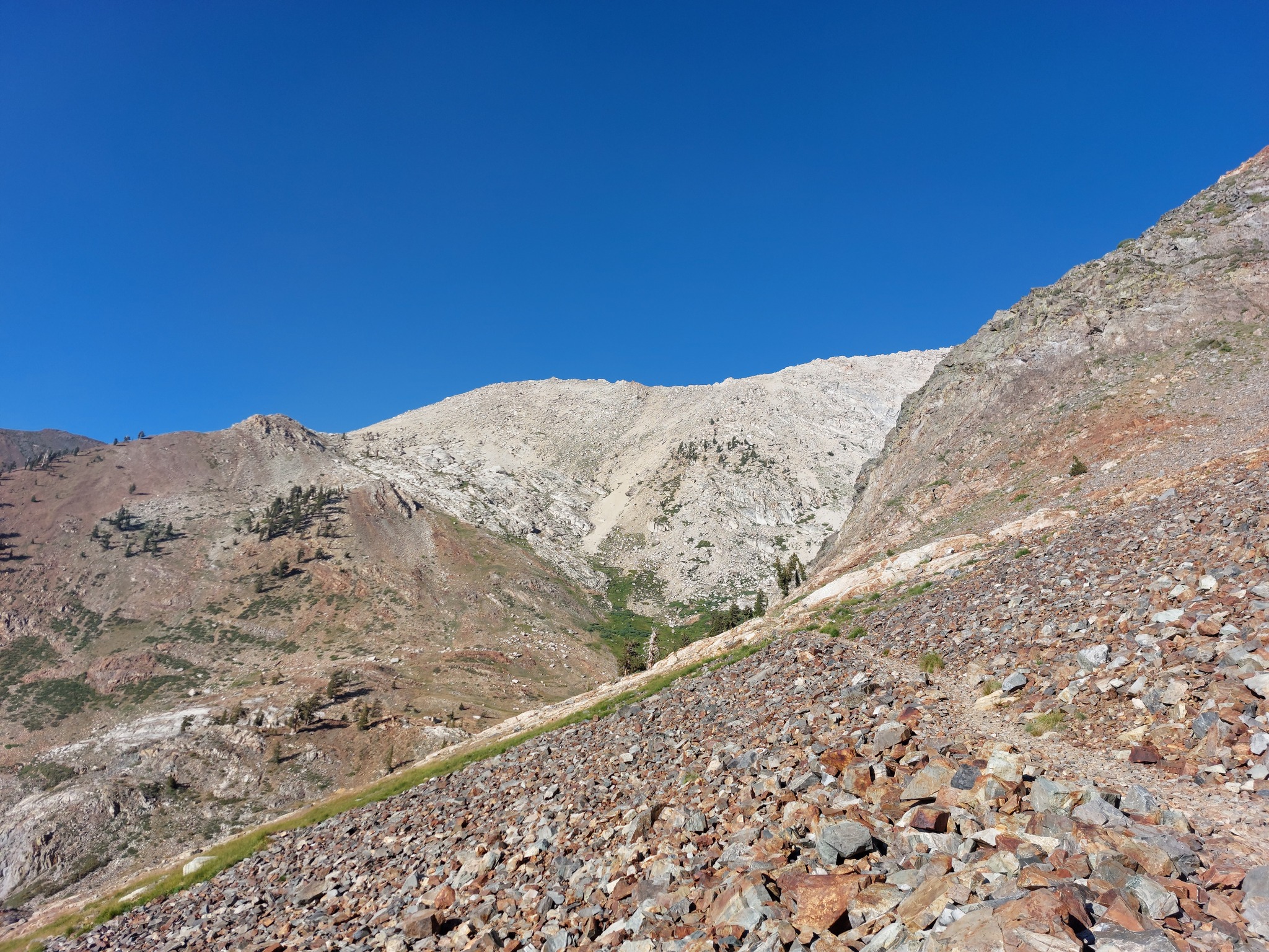 Sawtooth Pass from below